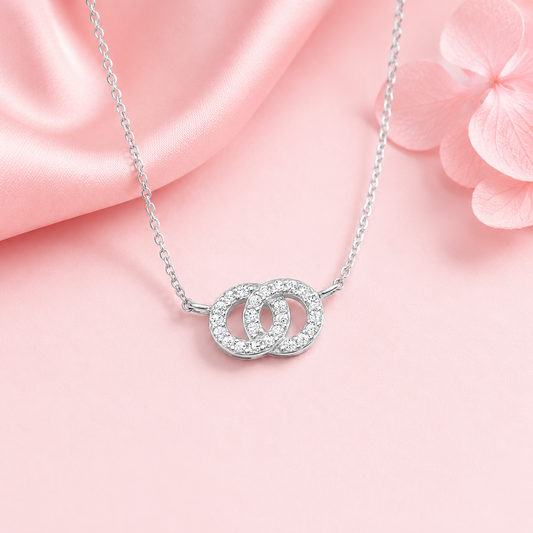 ELARA | Double Circle Necklace