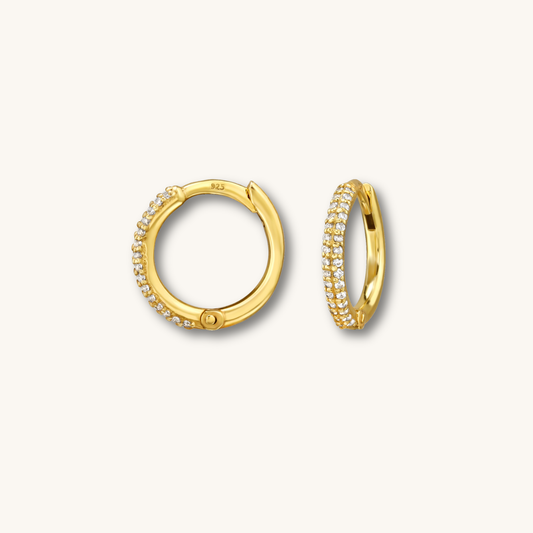 SERENE | Dainty Huggie Hoops