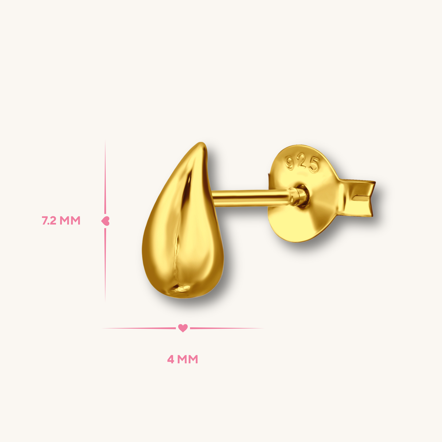TALIA | Teardrop Studs